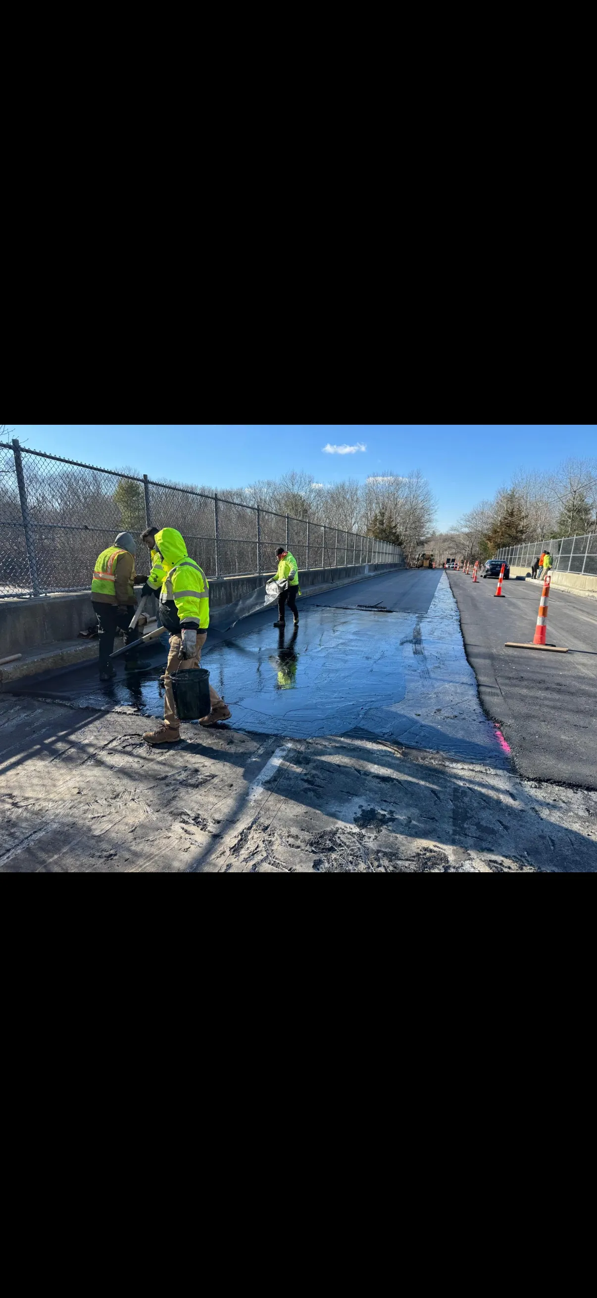 Asphalt maintenance and crack sealing by Cristiano & Son